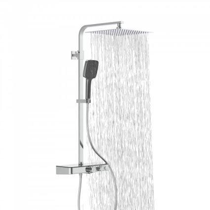 Schütte 60531 - Duschset med termostatblandare OCEAN blank krom/antracit