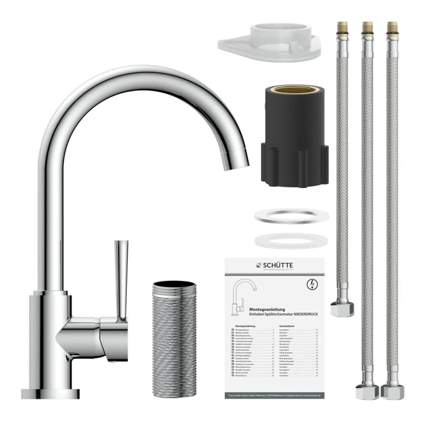 Schütte 79119 - Köksblandare CORNWALL i blank krom