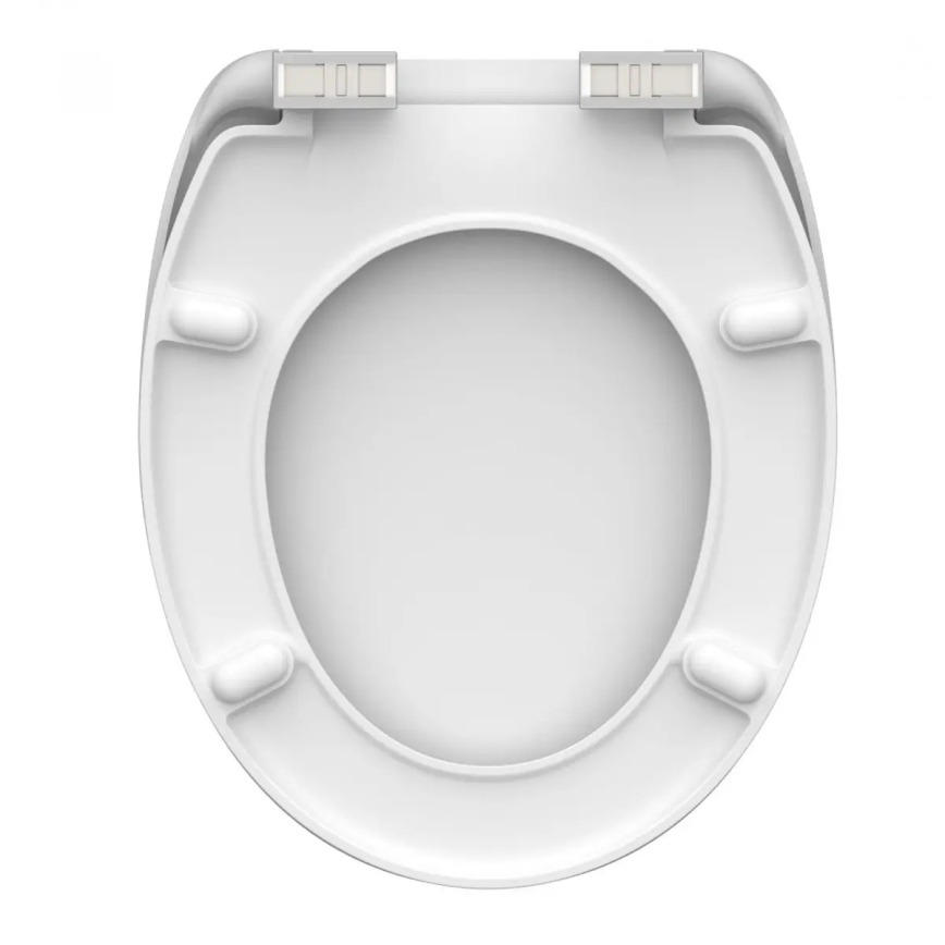 Schütte 82100-A - WC-sits i vit duroplast med SoftClose