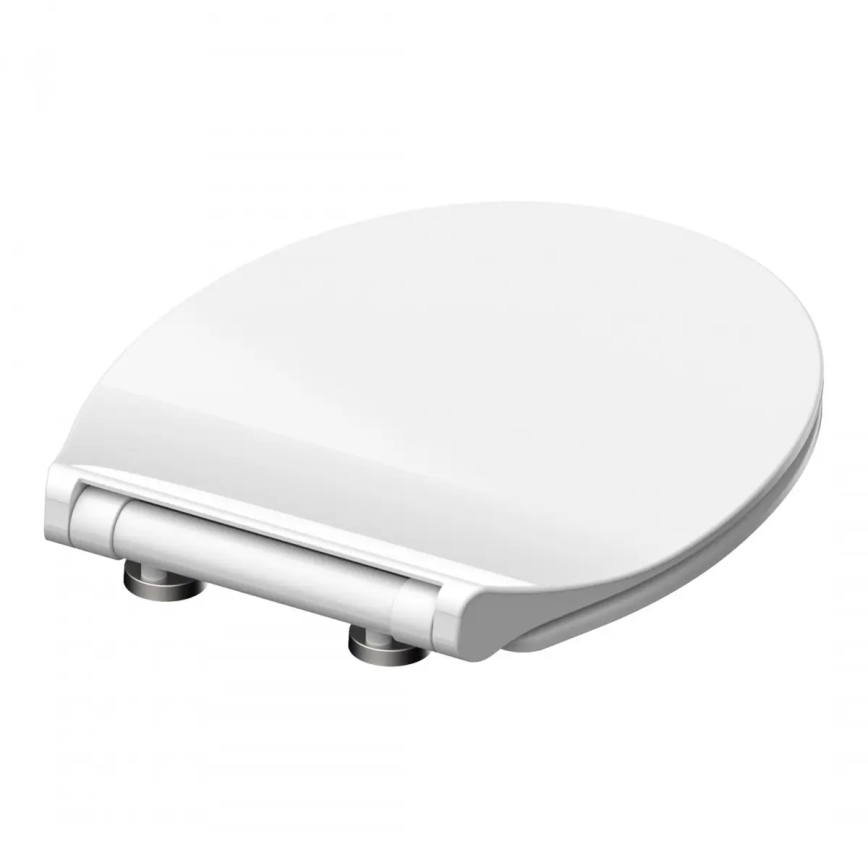Schütte 82700 - Toalettsits SLIM vit med mjukstängning, duroplast