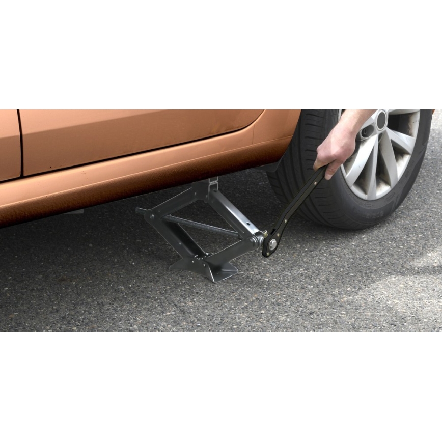 Scissor jack with ratchet 1,5 t