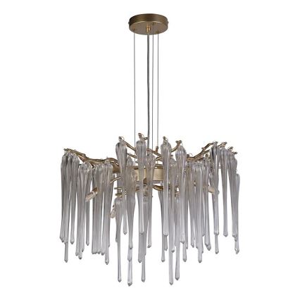 Searchlight - Pendellampa med vajer HERITAGE 5xG9/33W/230V