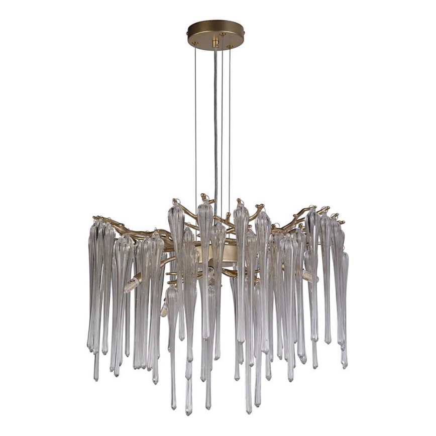 Searchlight - Pendellampa med vajer HERITAGE 5xG9/33W/230V