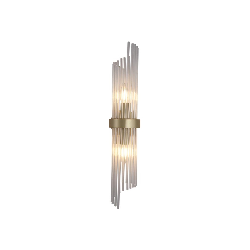 Searchlight - Vägglampa LARA 2xE14/60W/230V
