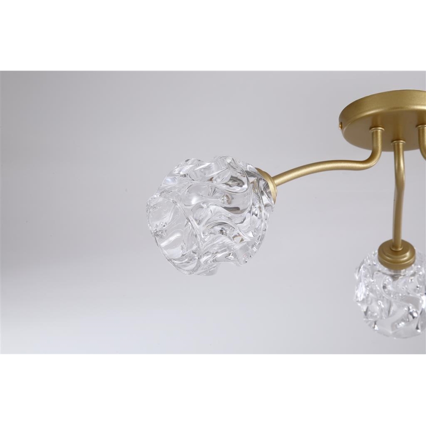 Searchlight - Ytmonterad takkrona ASTRAL 3xG9/33W/230V guld
