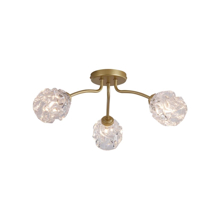 Searchlight - Ytmonterad takkrona ASTRAL 3xG9/33W/230V guld