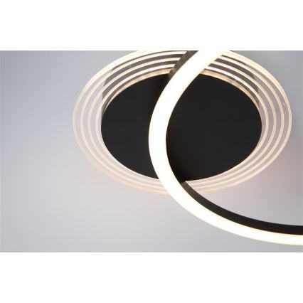 Searchlight - Dimbar LED-takarmatur CONTOUR LED/24W/230V 3000K