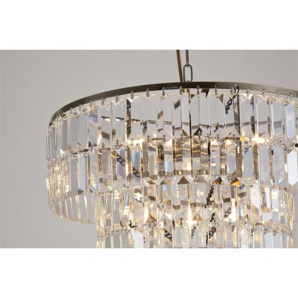 Searchlight - Taklampa med kedja EMPIRE 5xE14/60W/230V