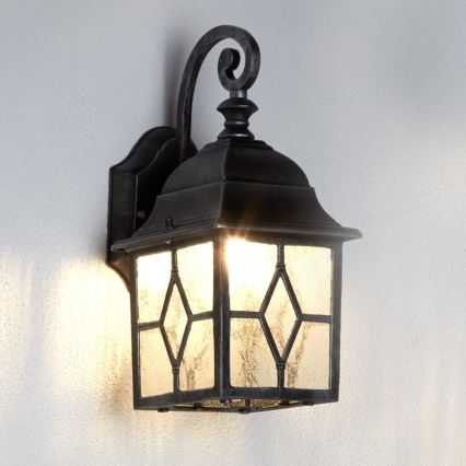 Searchlight 1642 - Utomhus Väggbelysning GENONA 1xE27/60W/230V IP23