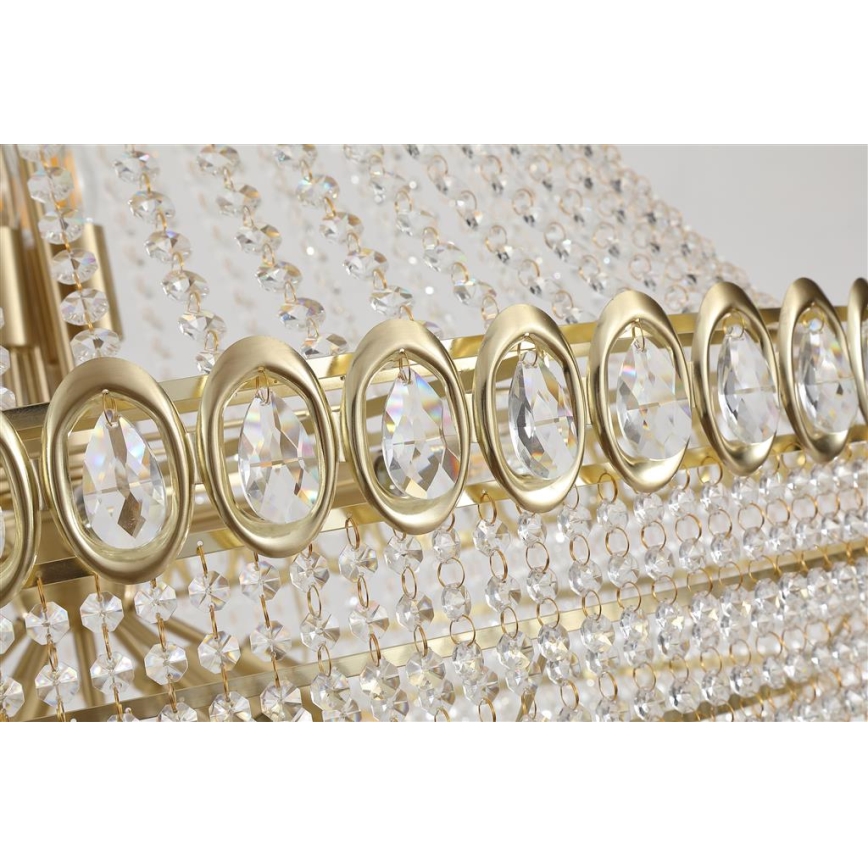 Searchlight - Taklampa med kedja LOUIS PHILLIPE 28xE14/60W/230V