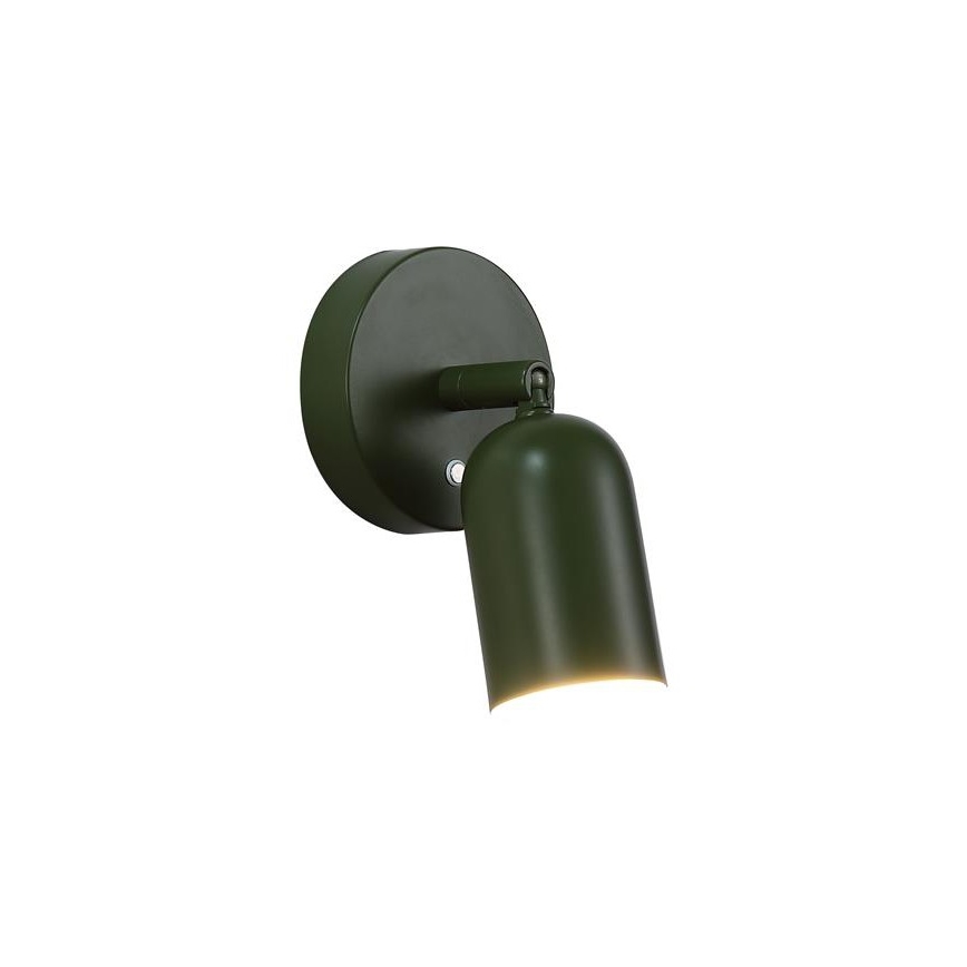 Searchlight - LED dimbar uppladdningsbar vägglampa CONE LED/1,5W/5V grön