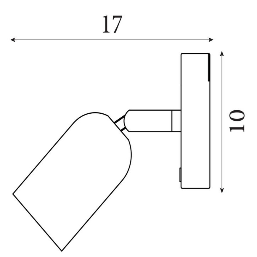 Searchlight - LED dimbar uppladdningsbar vägglampa CONE LED/1,5W/5V grön