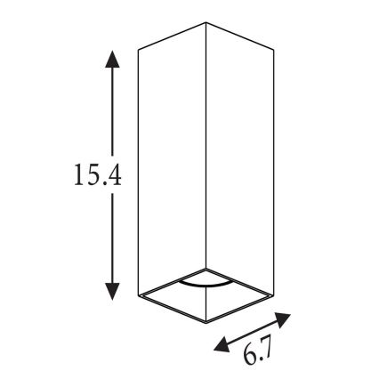 Searchlight - Vägglampa DON 2xGU10/10W/230V guldig