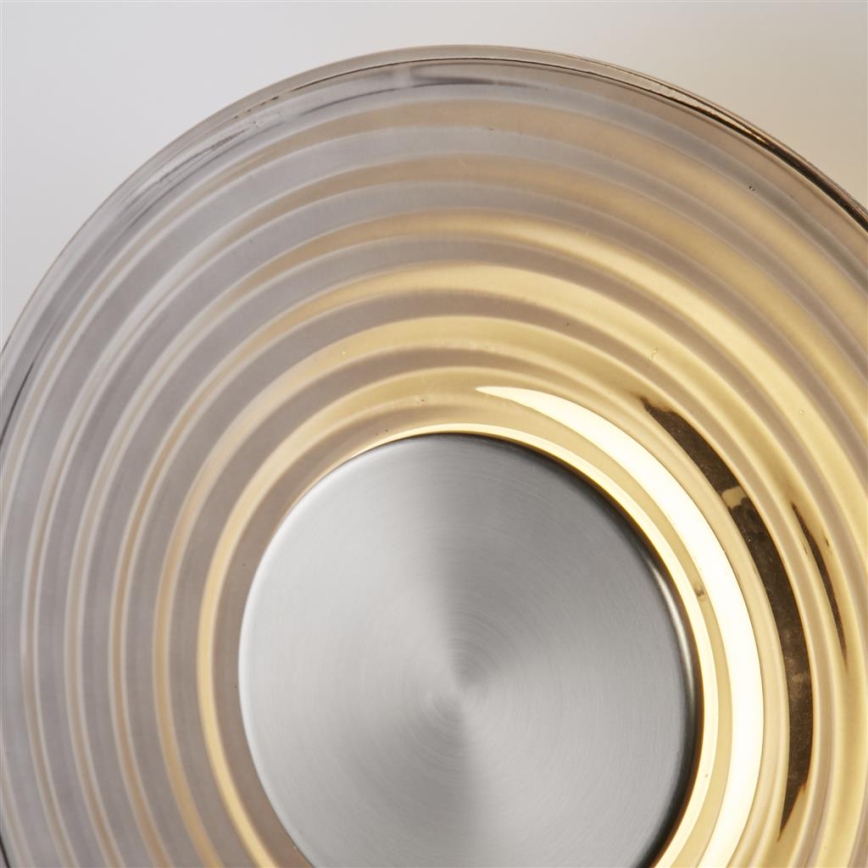 Searchlight - Dimmbar väggarmatur CLEO LED/9,4W/230V grå