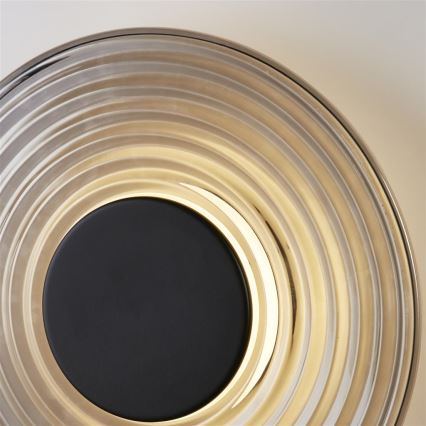 Searchlight - LED dimbar väggarmatur CLEO LED/9,4W/230V rökfärgad