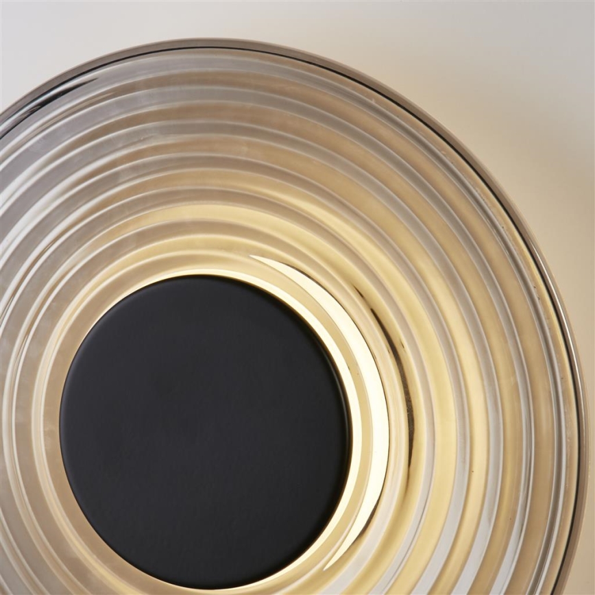 Searchlight - LED dimbar väggarmatur CLEO LED/9,4W/230V rökfärgad