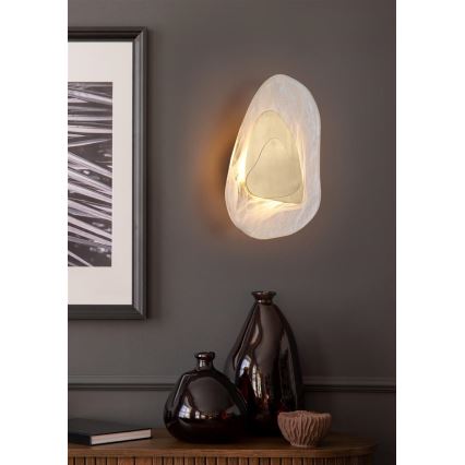 Searchlight - LED-väggarmatur DESTINY LED/8W/230V mässing