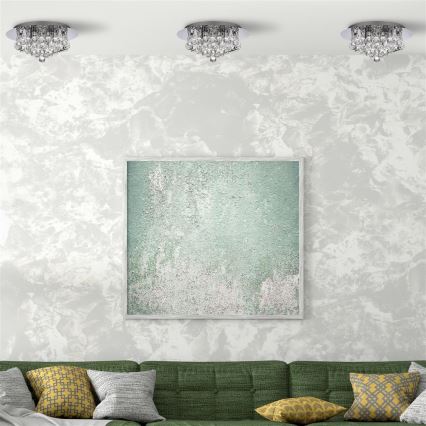 Searchlight - Taklampa HANNA 4xG9/33W/230V