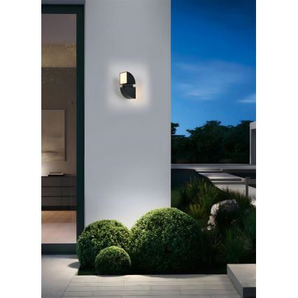 Searchlight - LED utomhusväggarmatur DAKOTA 2xLED/4W/230V IP44