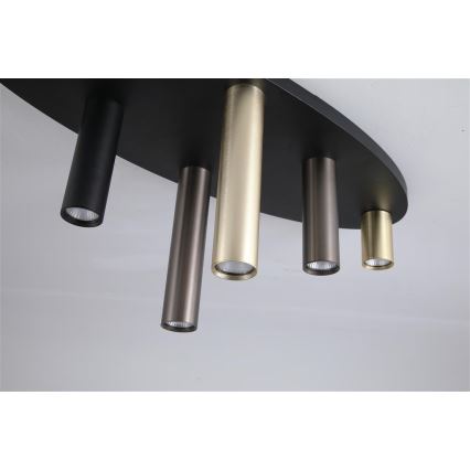 Searchlight - Takarmatur TUBES 6xGU10/10W/230V 80x30 cm