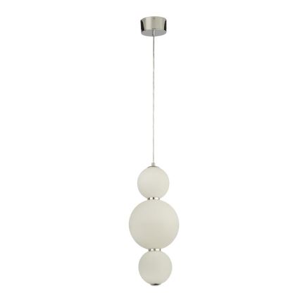 Searchlight-LED Ljuskrona med upphängning SNOWBALL LED/18W/230V