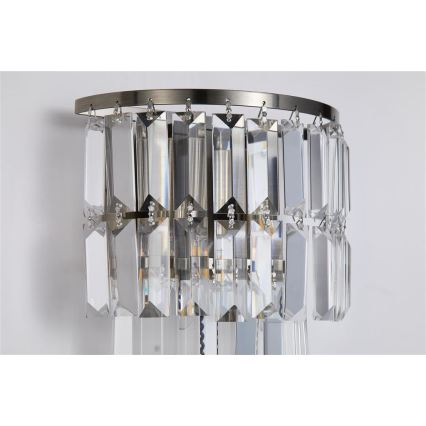 Searchlight - Badrumsvägglampa EMPIRE 2xE14/7W/230V IP44