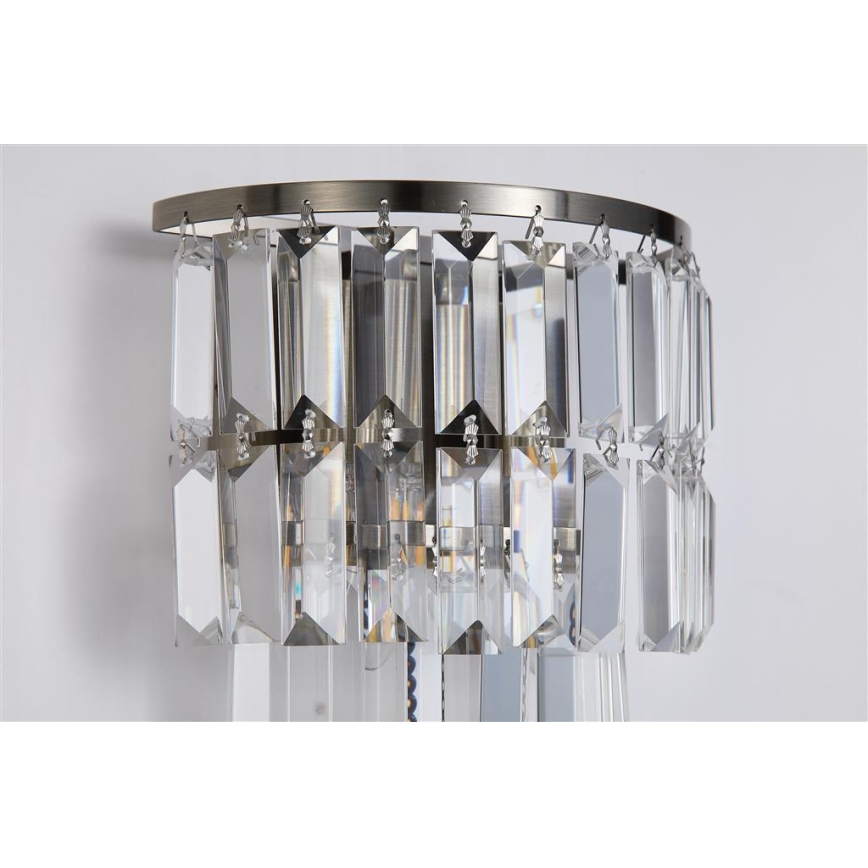 Searchlight - Badrumsvägglampa EMPIRE 2xE14/7W/230V IP44