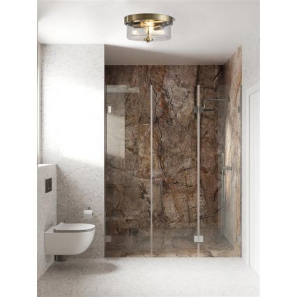 Searchlight - Badrumstaklampa EMPIRE 6xE14/60W/230V IP44