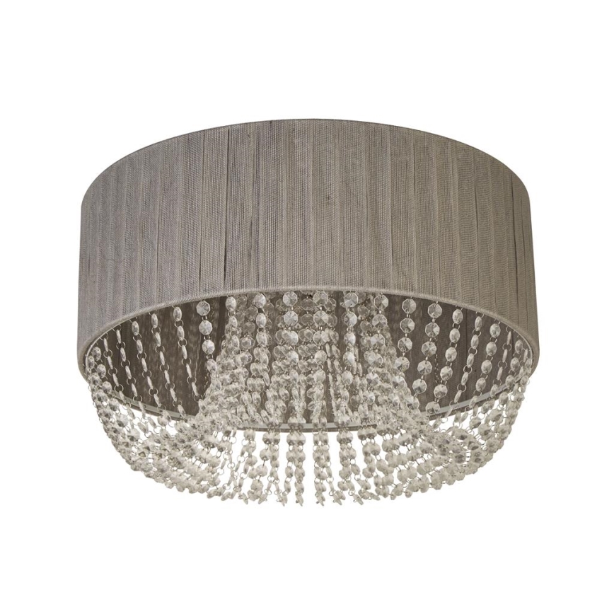 Searchlight - Taklampa BELLANO 5xG9/7W/230V Ø 50 cm, grå