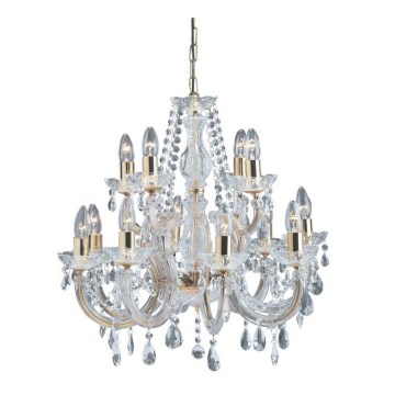 Searchlight 699-12 - Ljuskrona med kedja MARIE 12xE14/10W/230V