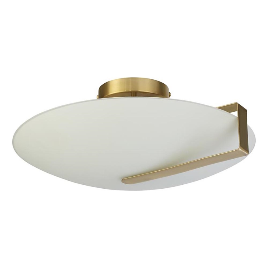 Searchlight - Taklampa SUNDIAL 3xE27/40W/230V guldfärgad