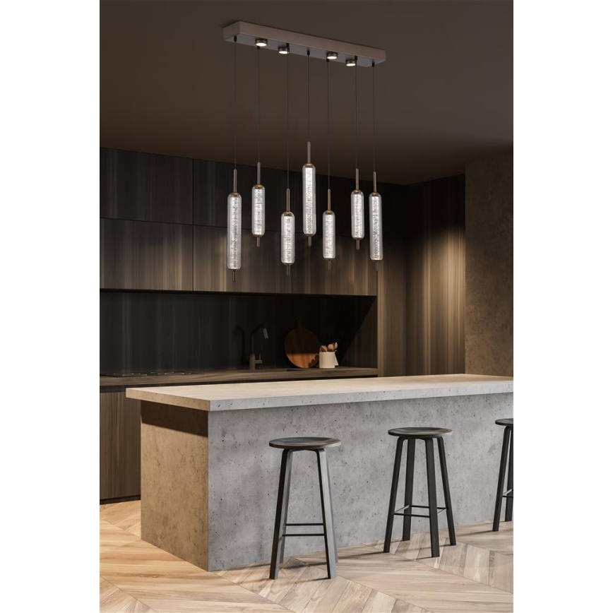 Searchlight - LED-dimmbar hänglampa på kabel CATTAIL LED/33W/230V