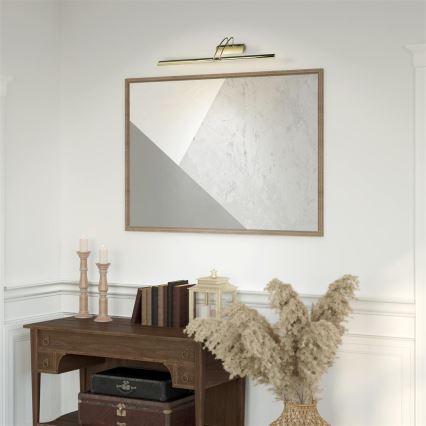 Searchlight 8343PB - LED-bildlampa LED/14W/230V guld