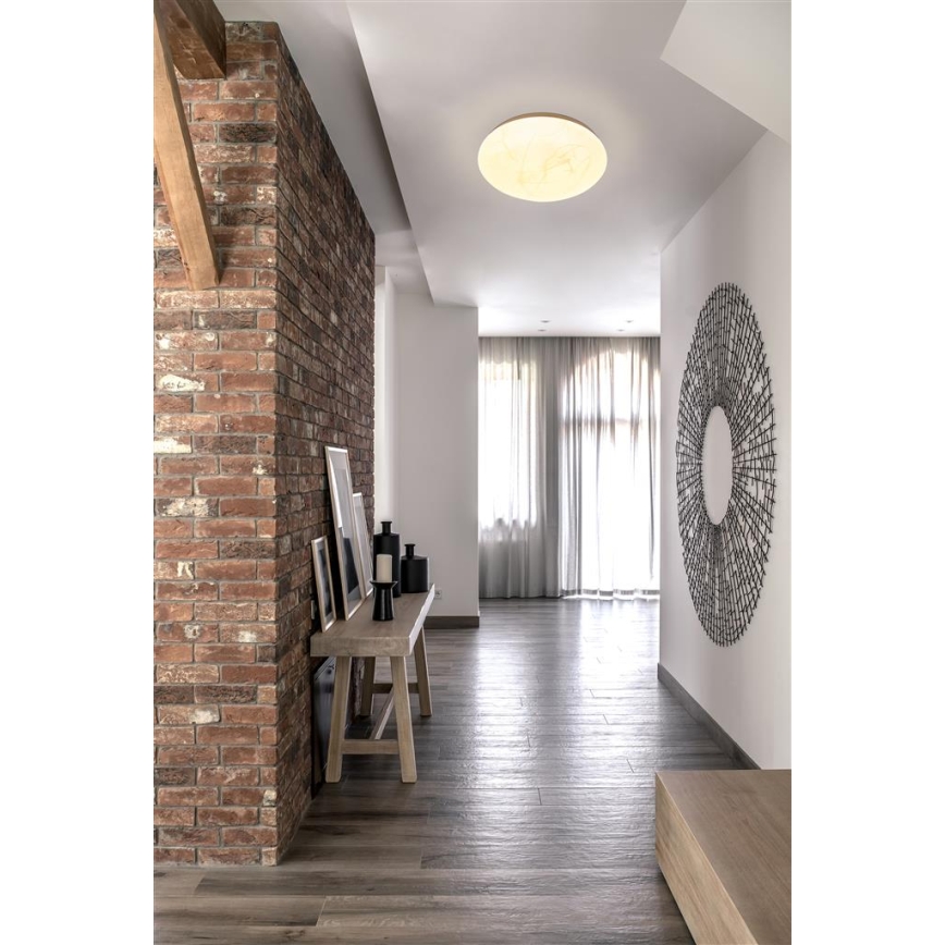 Searchlight - LED-taklampa CLOUDS LED/16W/230V 2700/3200/4000K Ø 30 cm vit