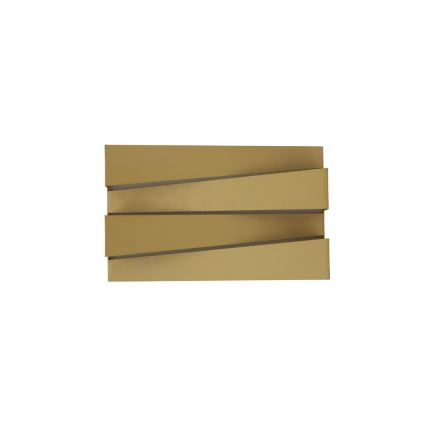 Searchlight - LED vägglampa SECTION LED/18W/230V guld