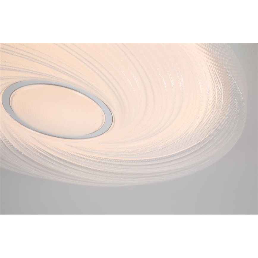 Searchlight - LED-taklampa AURA LED/24W/230V Ø 38,5 cm vit