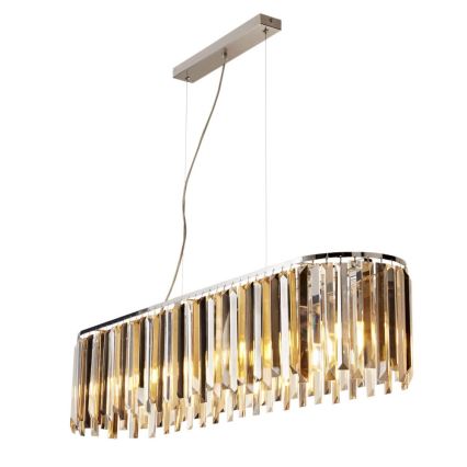 Searchlight 9838-8CC - Ljuskrona med snöre CLARISSA 8xE14/40W/230V