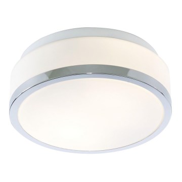 Searchlight - Badrum takbelysning DISC 2xE27/60W/230V IP44