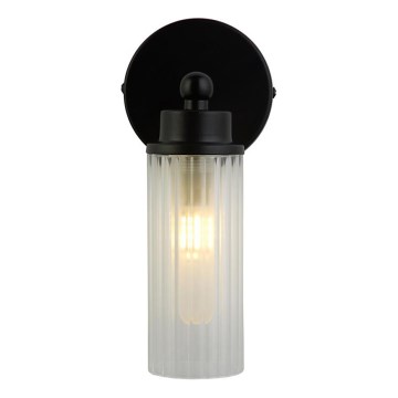 Searchlight - Badrumsvägglampa IMPERIAL 1xG9/7W/230V IP44 svart