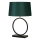 Searchlight - Bordslampa ELEGANT 1xE27/60W/230V grön