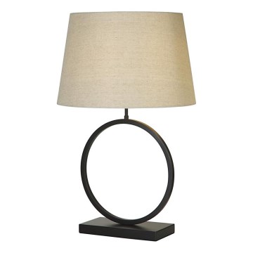 Searchlight - Bordslampa ELEGANT 1xE27/60W/230V krämvit