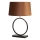 Searchlight - Bordslampa ELEGANT 1xE27/60W/230V orange