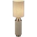 Searchlight - Bordslampa FLASK 1xE27/60W/230V beige