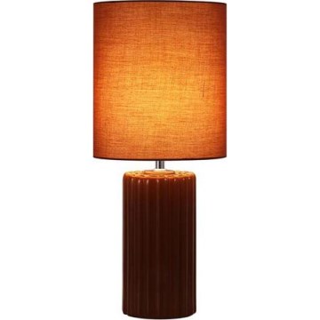 Searchlight - Bordslampa GROOVE 1xE14/60W/230V bordeaux