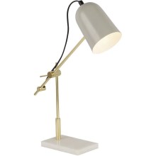 Searchlight - Bordslampa ODYSSEY 1xE14/7W/230V grå
