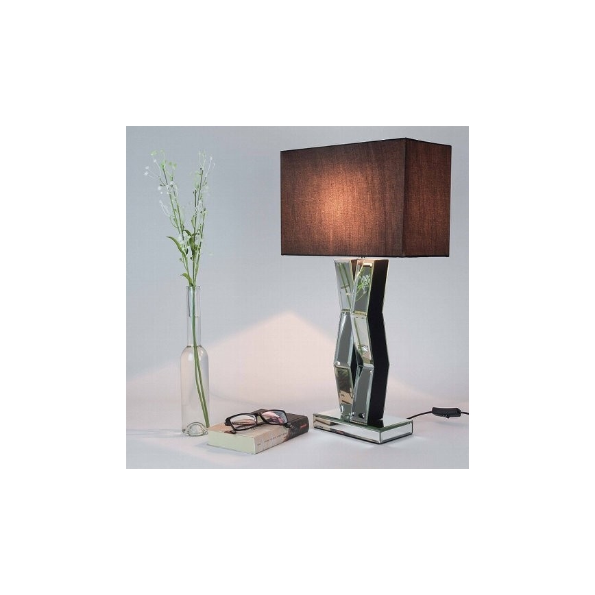 Searchlight - Bordslampa spegel 1xE27/60W/230V