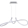 Searchlight - Dimmbar LED-pendellampa med kabel MAISIE LED/41W/230V