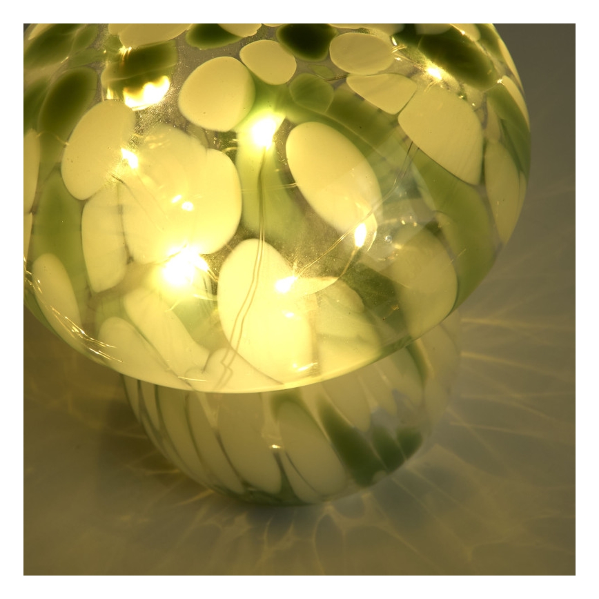 Searchlight - LED-bordslampa AMELIA LED/0,2W/230V grön