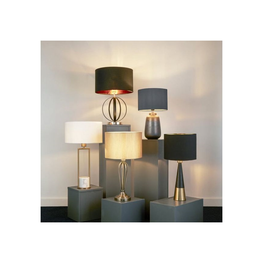 Searchlight - Bordslampa CHOLE 1xE27/60W/230V