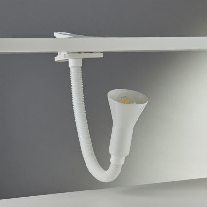 Searchlight - Flexibel bordslampa DESK 1xE14/7W/230V